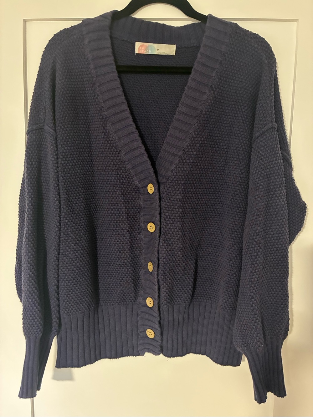 Free People Hailee Waffle Stitch Cardigan & Pants - Picture 2 of 5